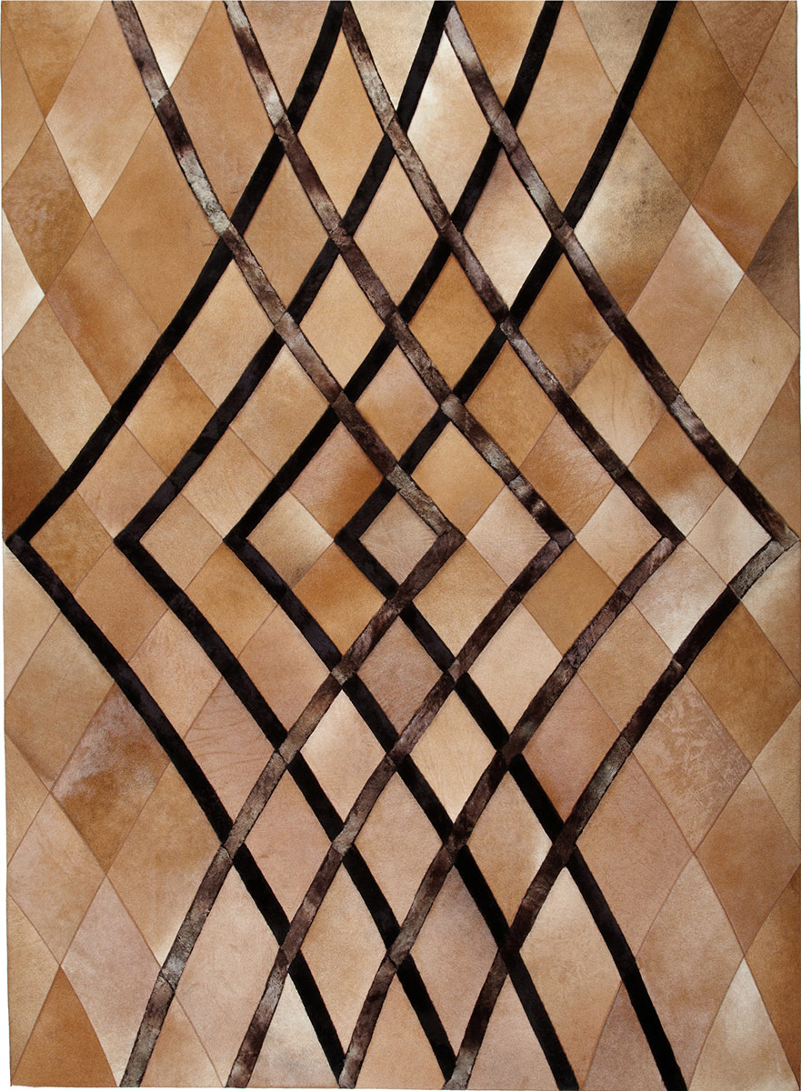 Kosifler Deri Beige Animal Print Cow Hide Rug 4 from the Sheepskin Rugs