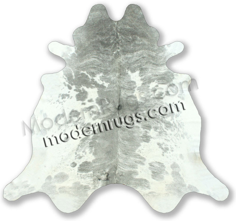 Gray Brindle Cowhide Rug from the Cowhide Rugs collection at Modern