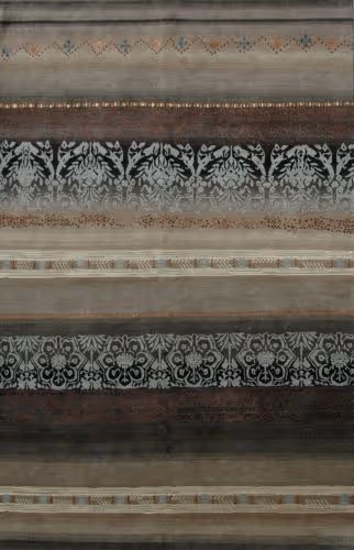 Tibet Rug Company Arabesque 1 Blue Hand Knotted Tibetan Wool Rug Product Image