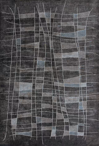 Tibet Rug Company Warp And Weft  Gray Hand Knotted Tibetan Wool Rug Product Image