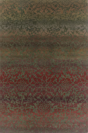 Tibet Rug Company Divine Multi-Colored Hand Knotted Tibetan Wool Rug Product Image