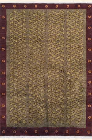 Tibet Rug Company Kelp Green Hand Knotted Tibetan Wool Rug Product Image