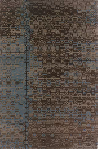 Tibet Rug Company Widget Brown Hand Knotted Tibetan Wool Rug Product Image