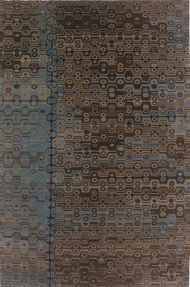 Tibet Rug Company Widget Brown Hand Knotted Tibetan Wool Rug