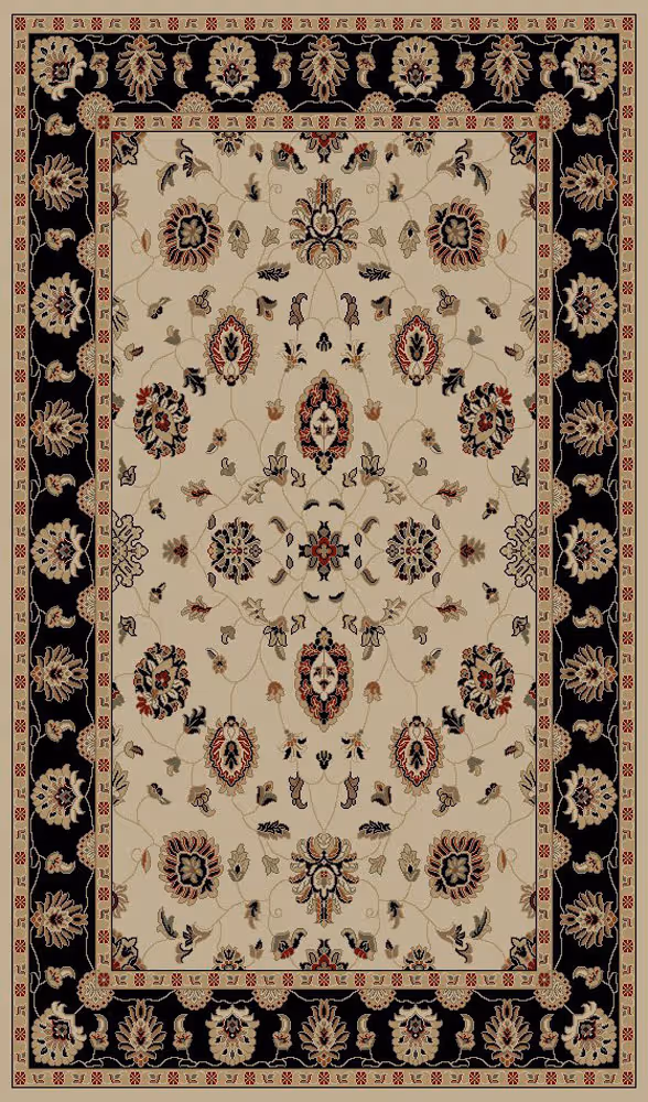 Rhine RH03_ivory_black Rug
