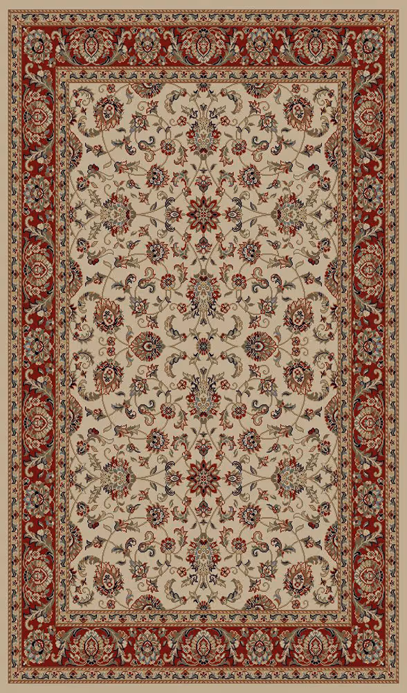 Rhine RH07_ivory_red Rug