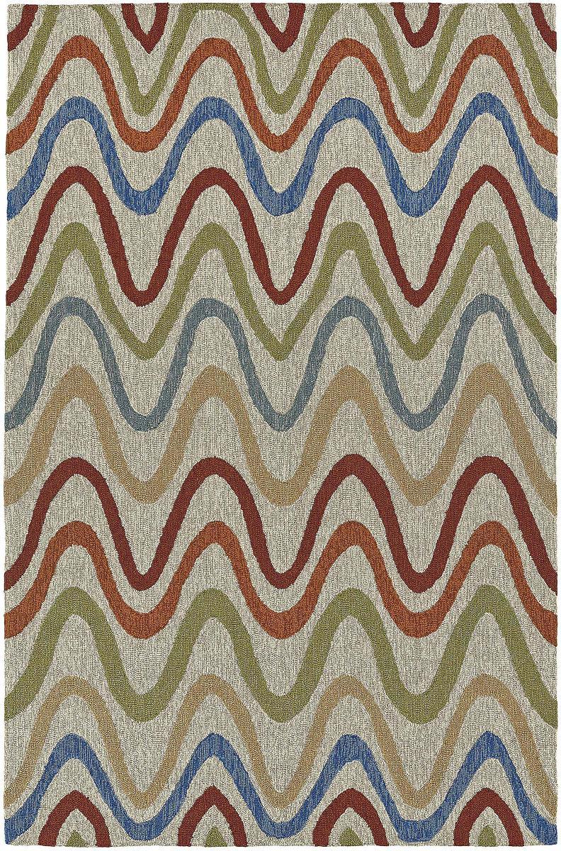 Modern Loom Cabana CN4 Multi Abstract Outdoor Rug from the Outdoor Rugs