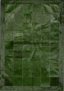 Pieles Pipsa Green Cow Hide Designer Rug Product Image