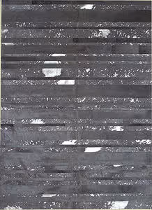 Grey Acid Silver Stripes Natural Cowhide Rug From The Rugs Grey Acid Silver Stripes Natural Cowhide Rug From The Rugs Collection At Modern Area