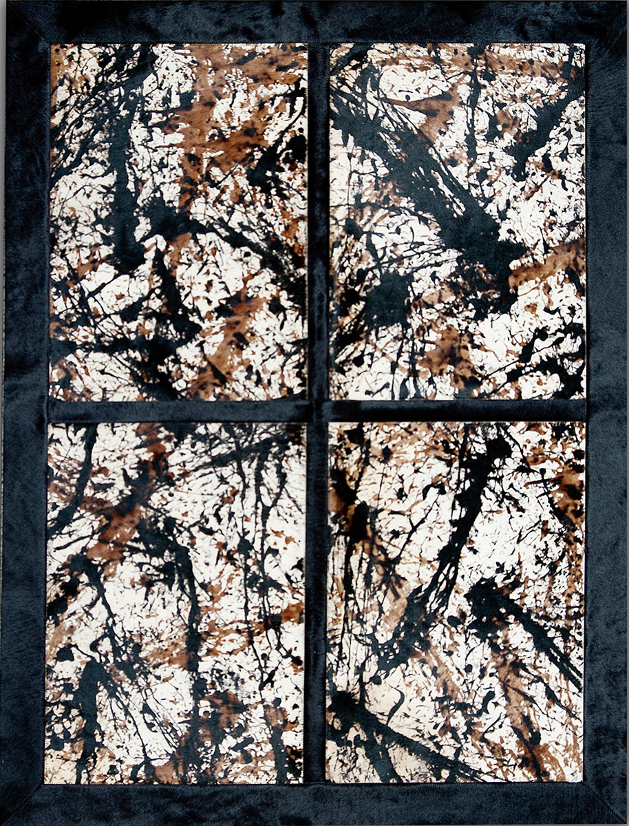 Pieles Pipsa White Cow Hide Designer Rug 4 from the Cowhide Rugs collection at Modern Area Rugs