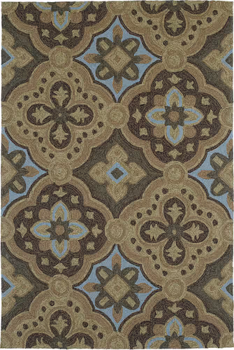 Modern Loom Habitat Chocolate Outdoor Transitional Rug Product Image