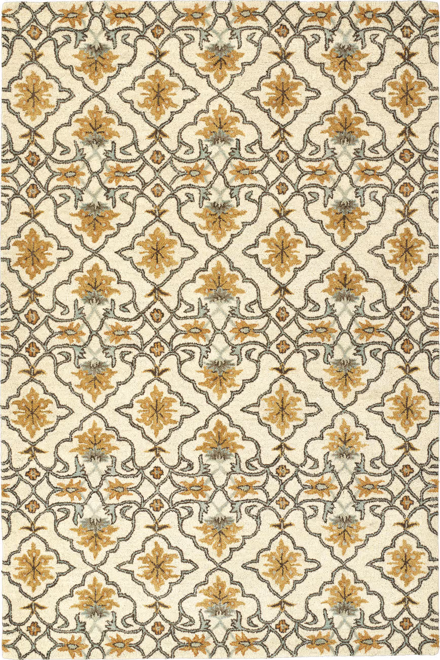 Modern Loom Helena Hand Tufted Beige Transitional Rug 2
