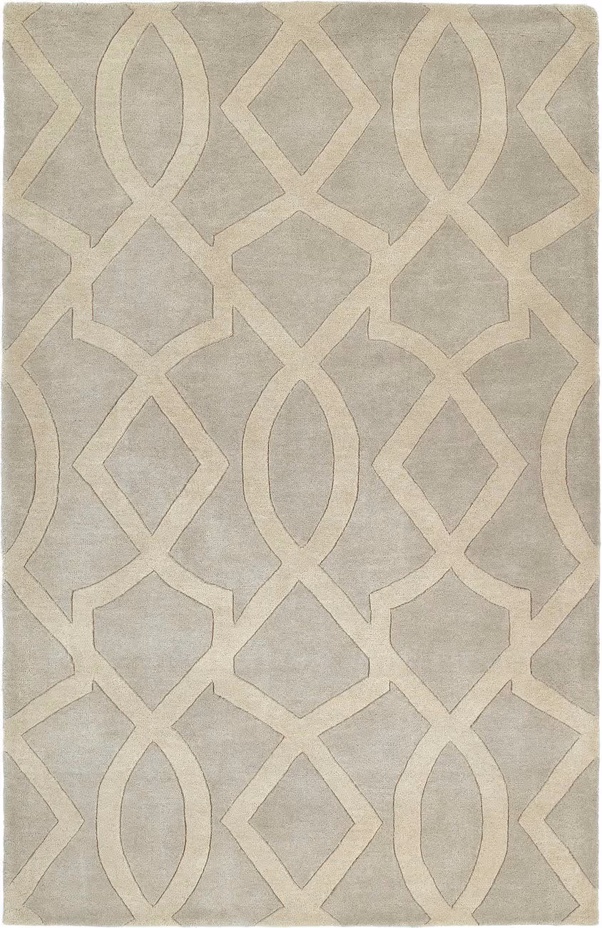 Kaleen Astronomy Light Grey Patterned Modern Rug