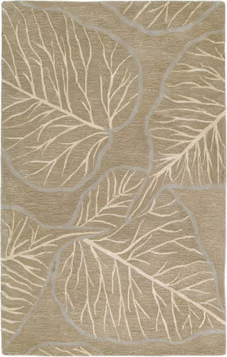 Modern Loom Astronomy Light Brown Floral Contemporary Rug Product Image