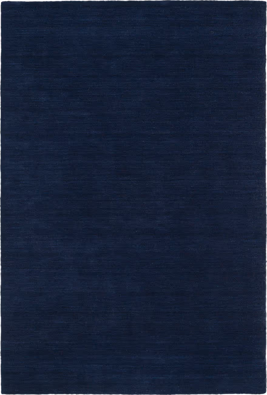 Modern Loom Renaissance Navy Solid Modern Rug