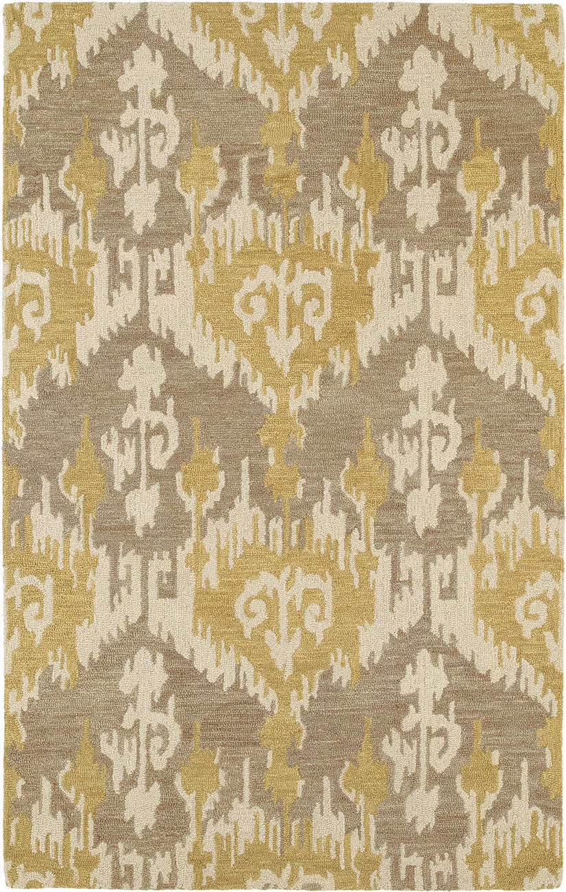 Modern Loom Casual Hand Tufted Taupe Transitional Rug