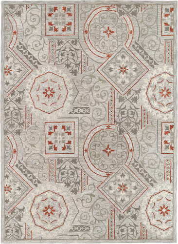 Modern Loom Brooklyn Hand Tufted Grey Transitional Rug Product Image