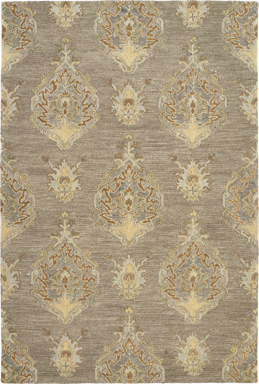 Modern Loom Brooklyn Hand Tufted Taupe Transitional Rug