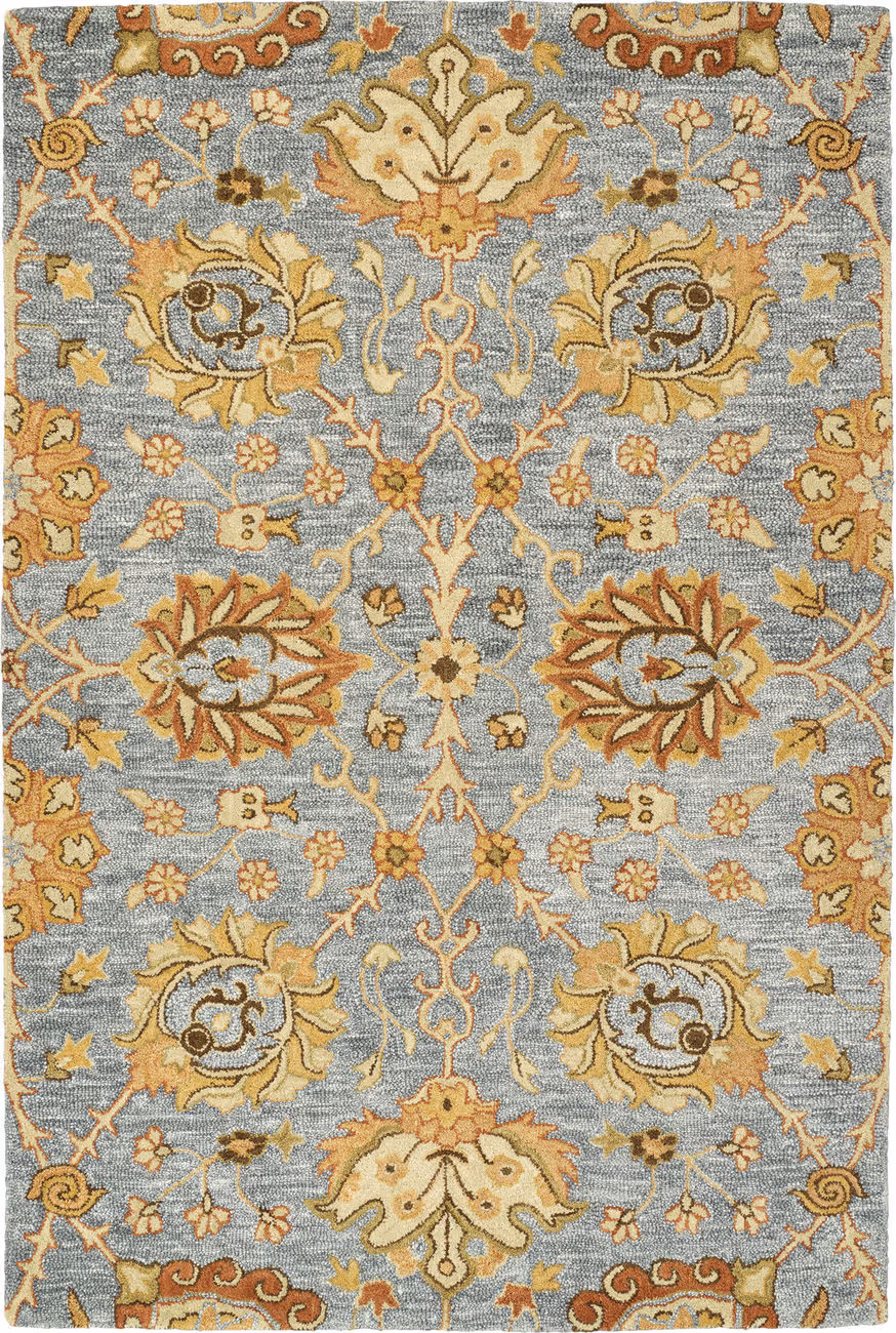 Modern Loom Brooklyn Hand Tufted Slate Transitional Rug