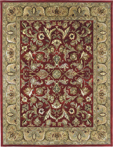Modern Loom Mystic Hand Tufted Red Traditional Rug Product Image