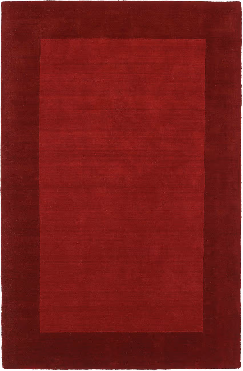 Modern Loom Regency Hand Tufted Red Rug