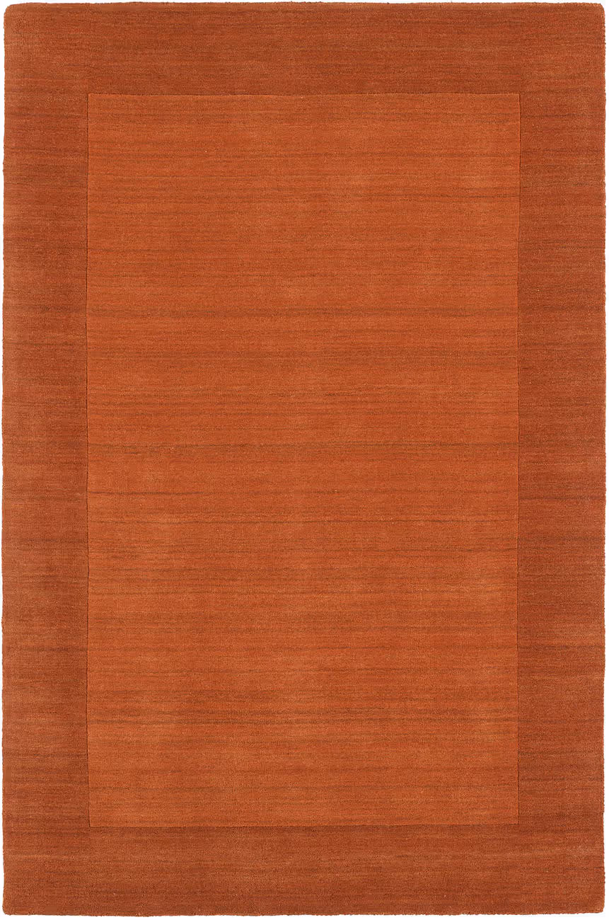 Modern Loom Regency Hand Tufted Pumpkin Rug