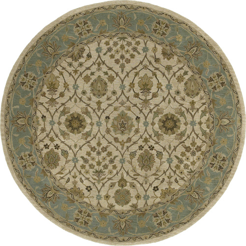 Modern Loom Tara Rounds Hand Tufted Beige Traditional Rug Product Image