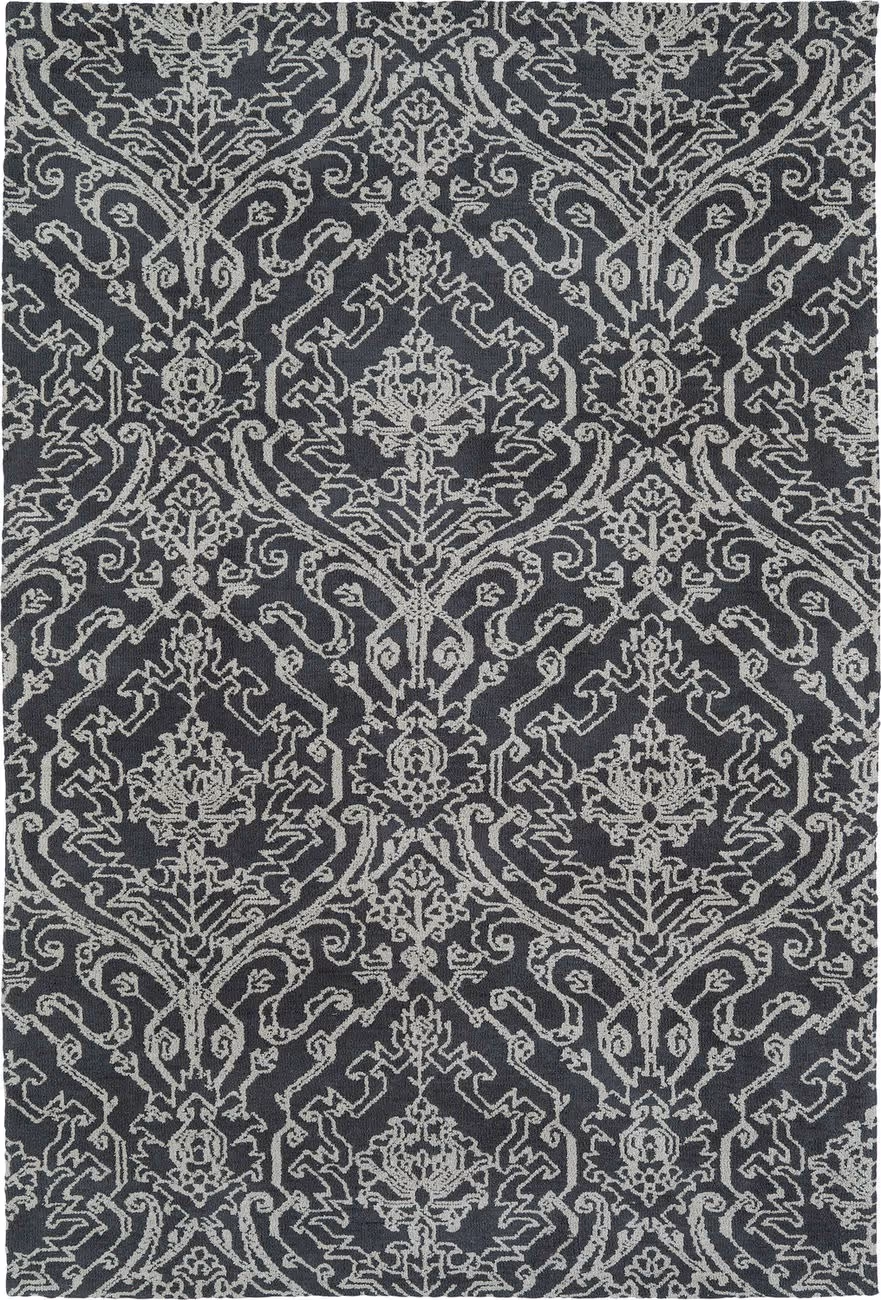 Modern Loom Cozy Toes Charcoal Transitional Rug