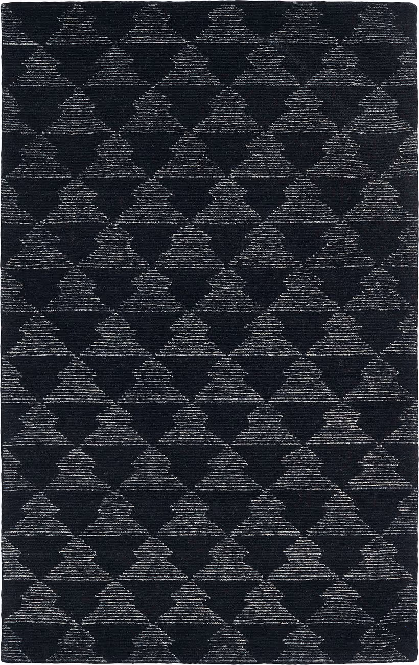 Modern Loom Evanesce Hand Tufted Black Patterned Modern Rug