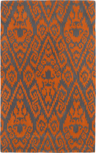 Modern Loom Evolution Hand Tufted Orange Transitional Rug Product Image
