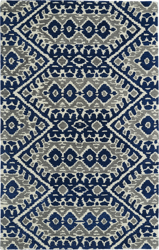 Modern Loom Global Inspirations Navy Transitional Rug Product Image