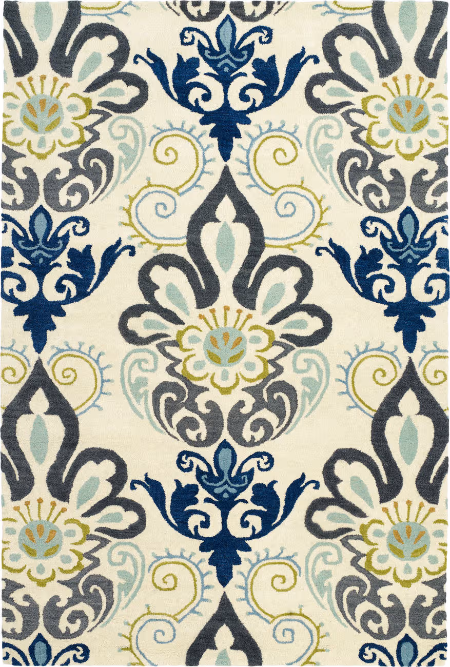 Modern Loom Global Inspiration Ivory Transitional Rug 2