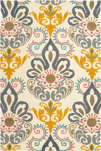 Modern Loom Global Inspiration Ivory Transitional Rug 3 Product Image