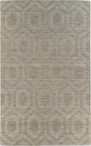 Modern Loom Imprints Light Brown Patterned Modern Rug Product Image