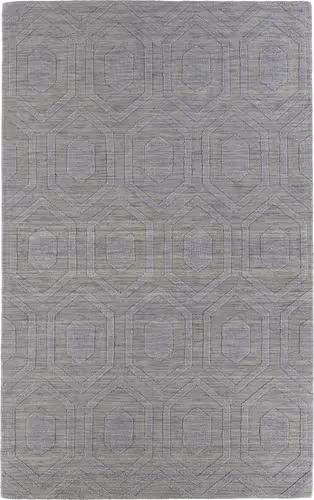Modern Loom Imprints Steel Grey Patterned Modern Rug Product Image