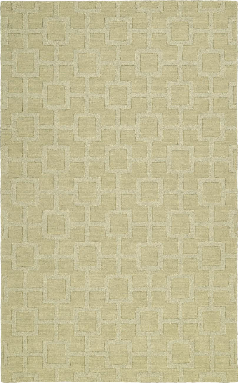 Modern Loom Imprints Celery Patterned Modern Rug