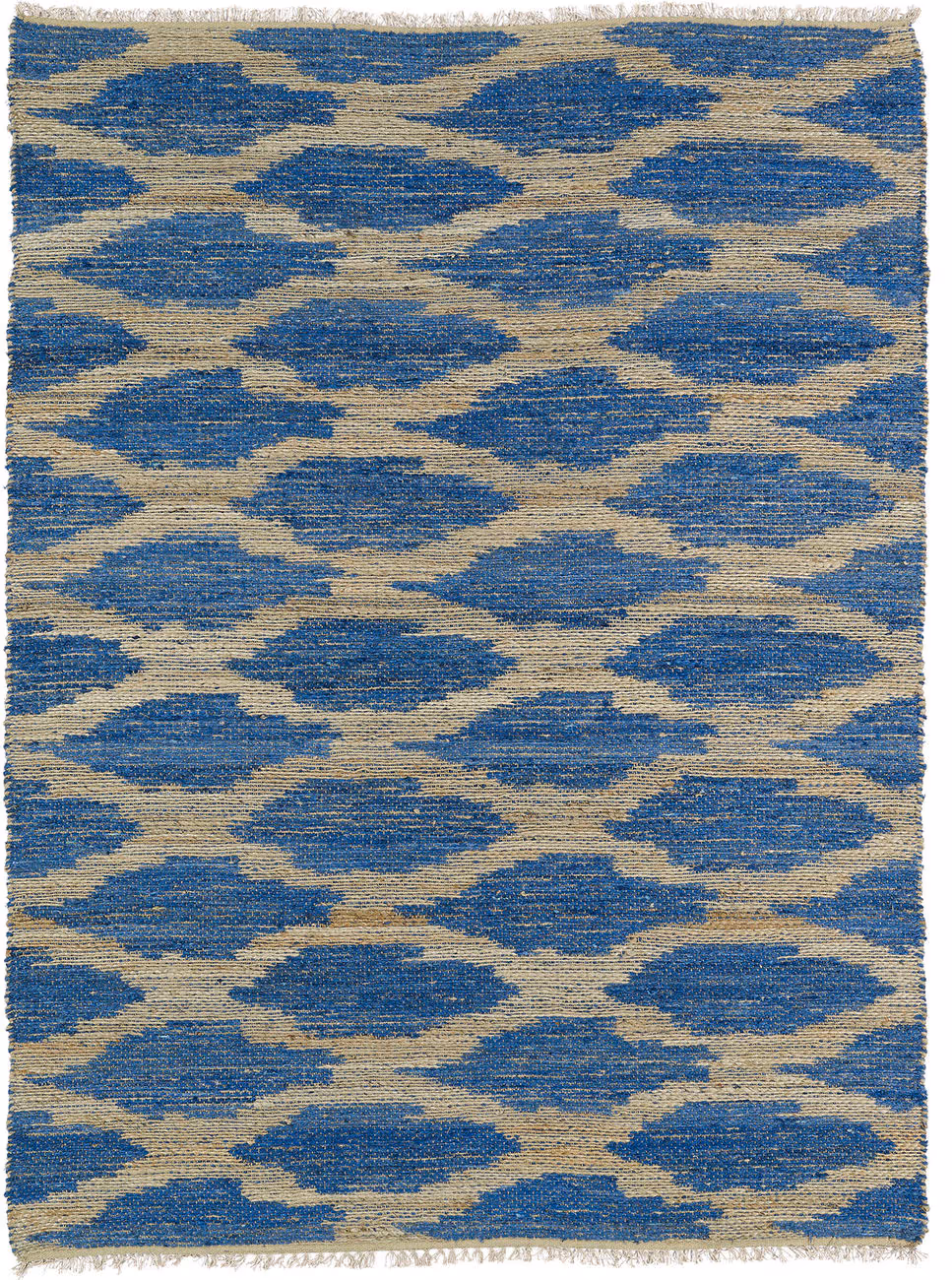 Modern Loom Kenwood Flatweave Navy Patterned Modern Rug