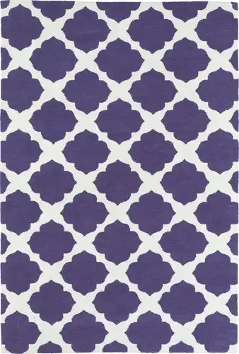 Modern Loom Lily & Liam Purple Patterned Modern Rug Product Image