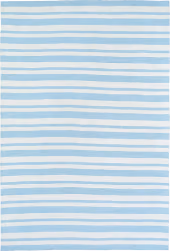 Modern Loom Lily & Liam Blue Striped Modern Rug Product Image