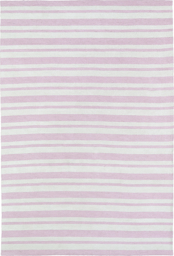 Modern Loom Lily & Liam Pink Striped Modern Rug Product Image