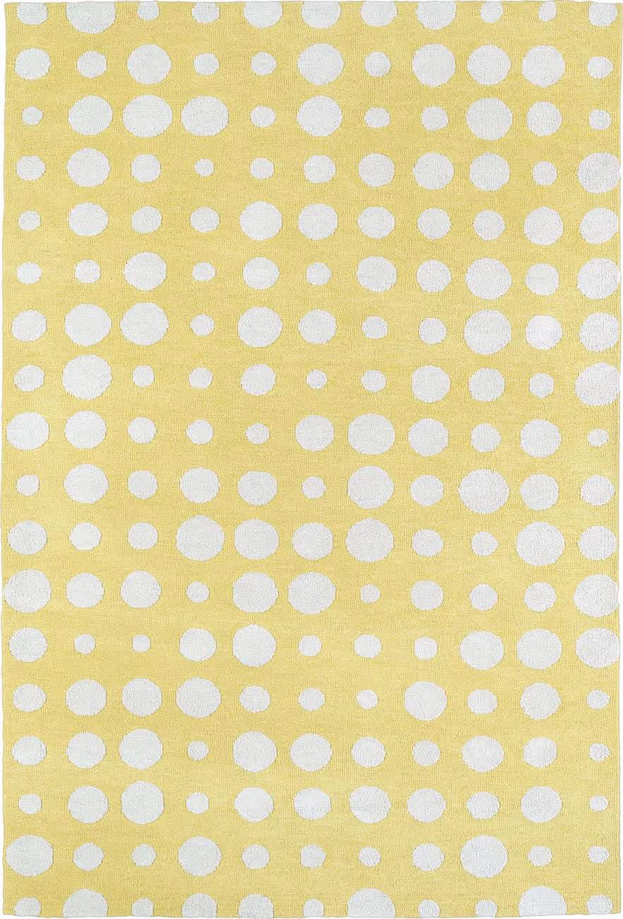 Modern Loom Lily & Liam Yellow Modern Rug