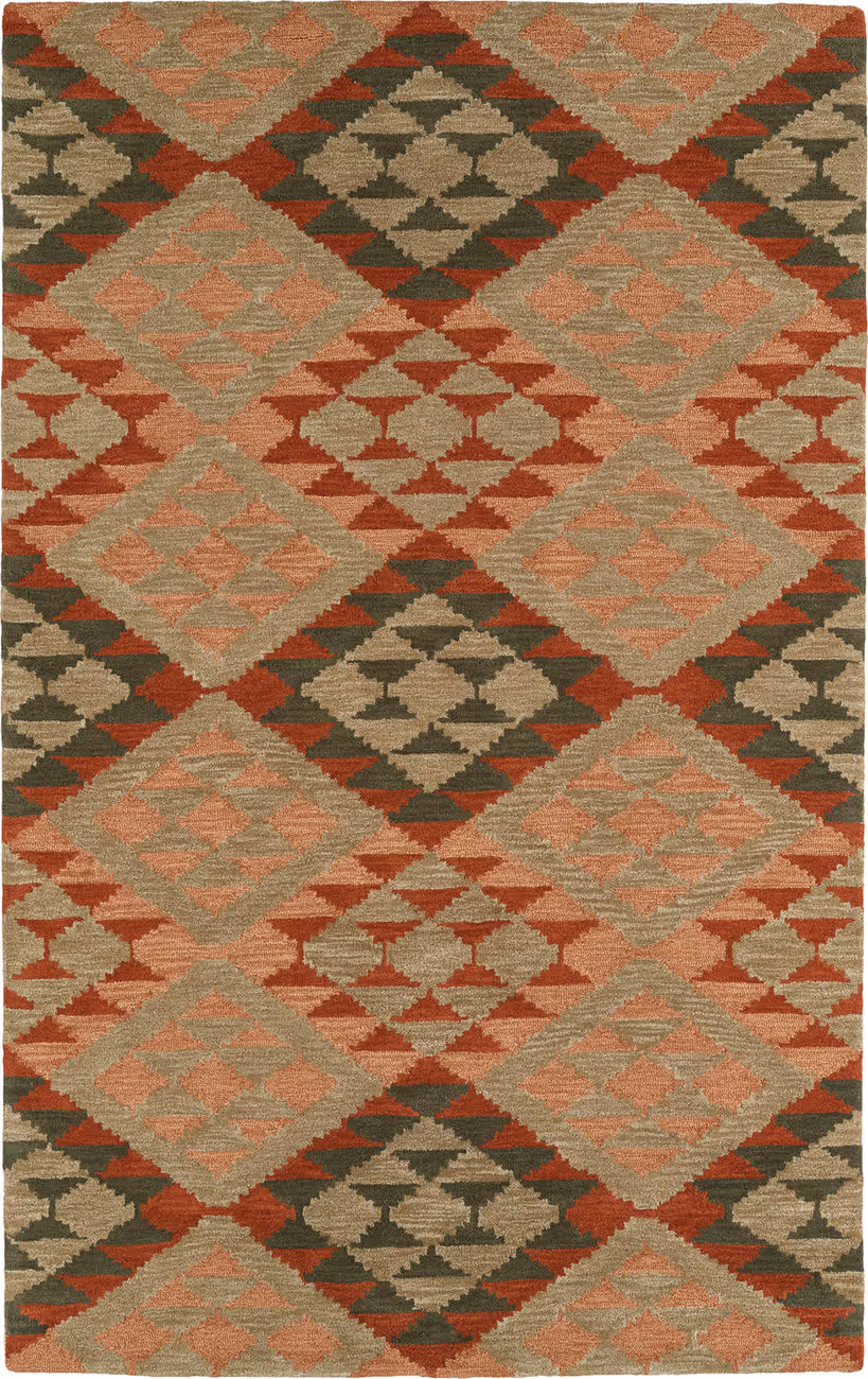 Modern Loom Lakota Heathered Camel Southwest Contemporary Rug