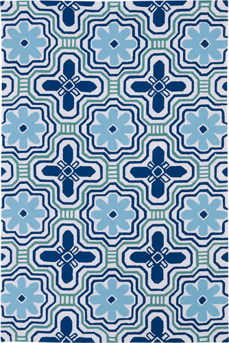 Modern Loom Matira Ivory Outdoor Patterned Modern Rug Product Image