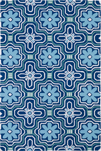 Modern Loom Matira Ivory Outdoor Patterned Modern Rug 2 Product Image
