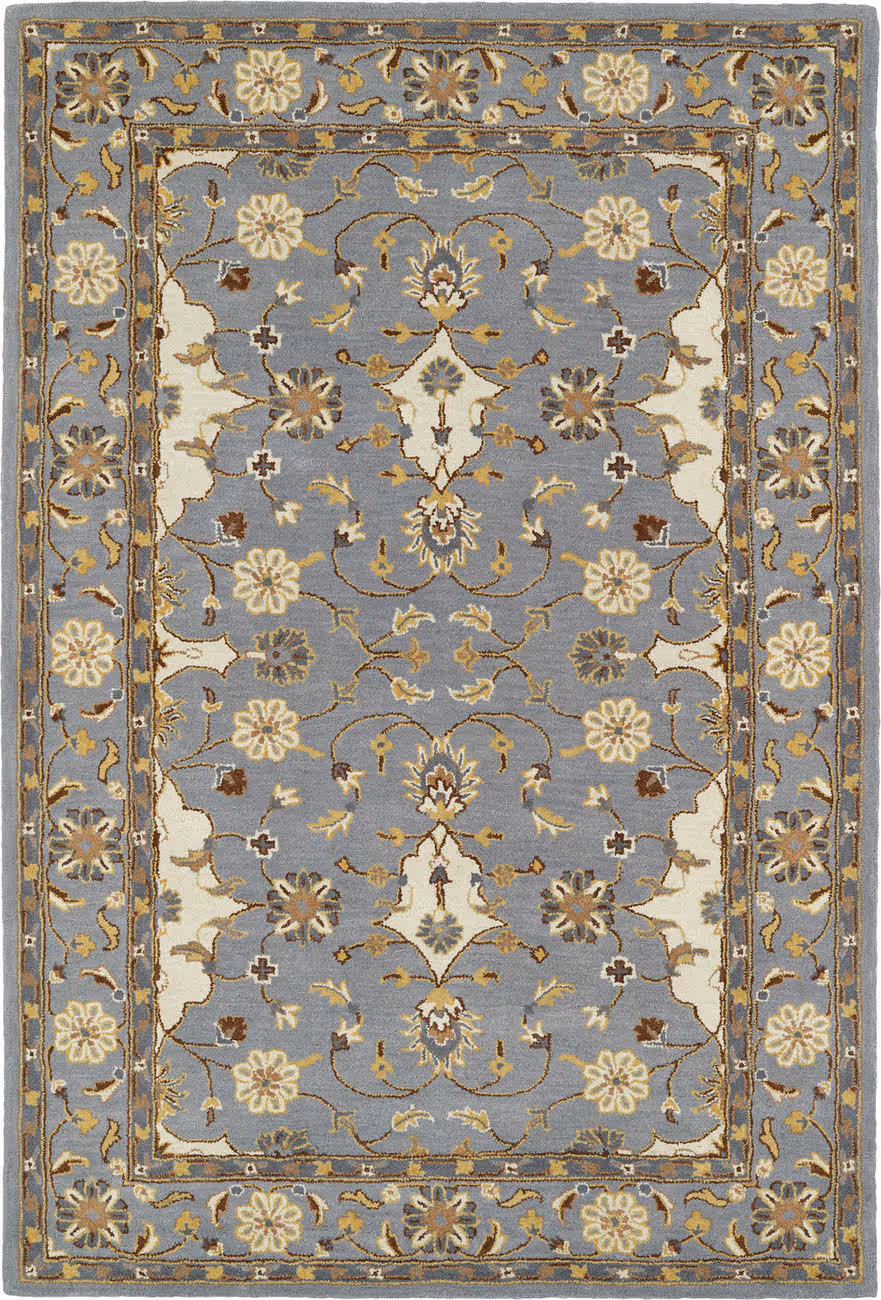 Modern Loom Middleton Blueish Grey Traditional Rug