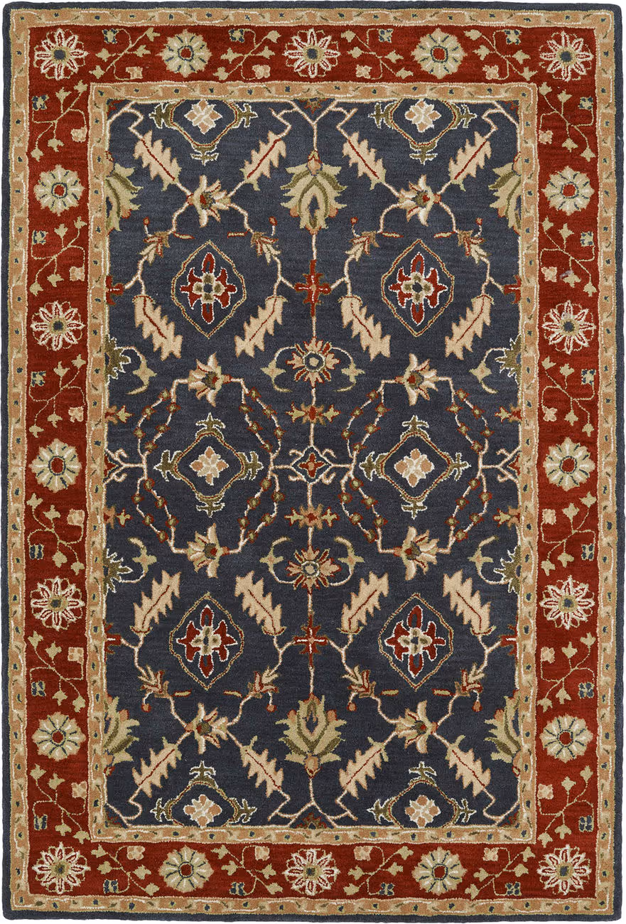 Modern Loom Middleton Hand Tufted Charcoal Traditional Rug