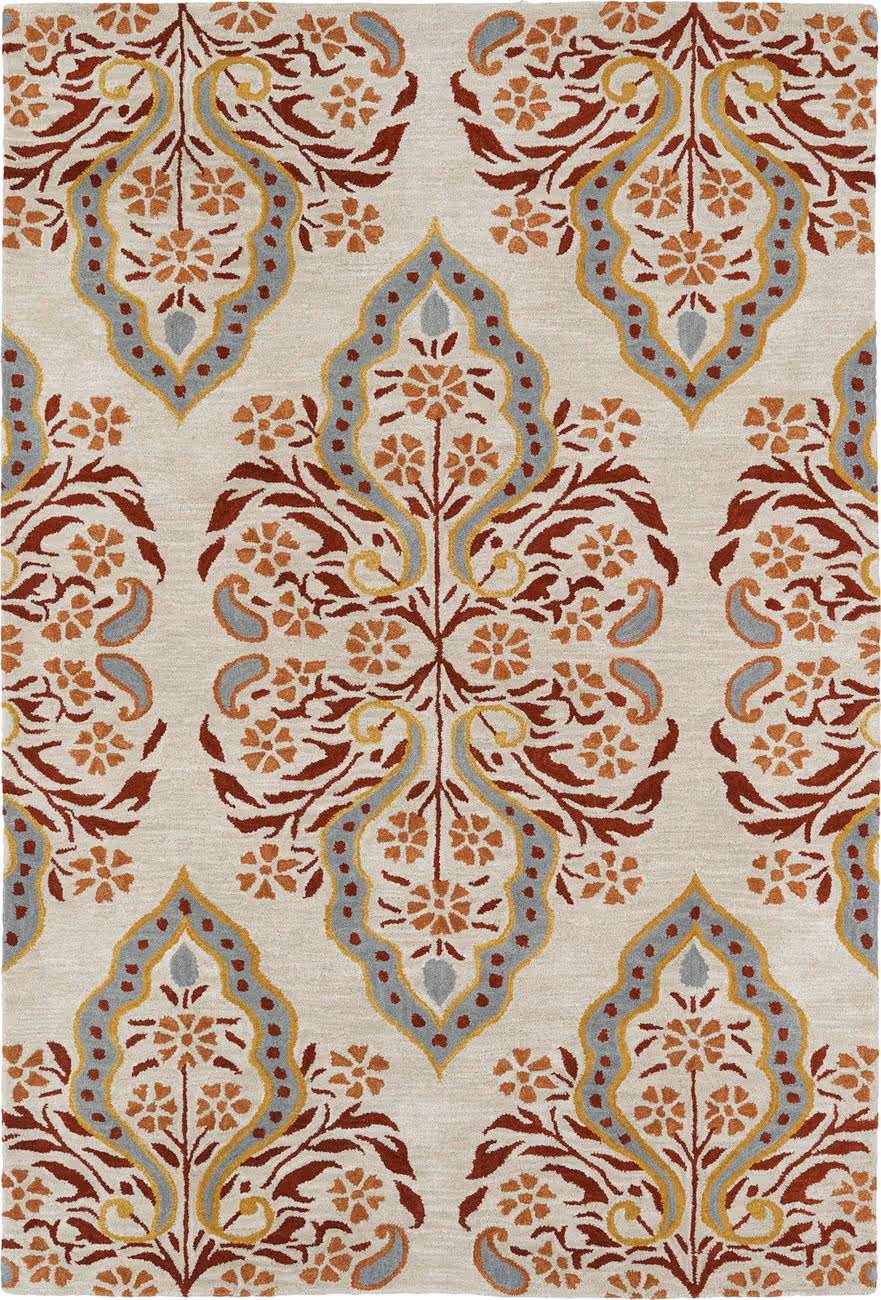 Modern Loom Melange Hand Tufted Mushroom Transitional Rug 2
