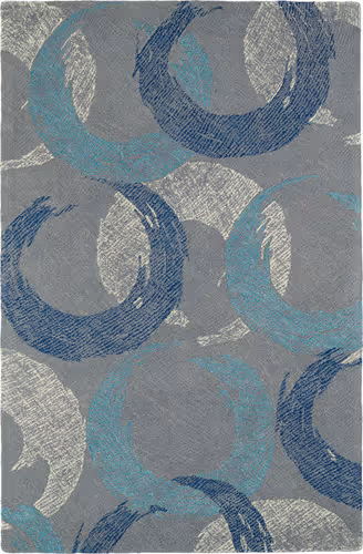 Modern Loom Montage Hand Tufted Grey Modern Rug Product Image