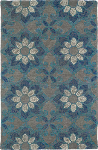 Modern Loom Montage Hand Tufted Grey Transitional Rug Product Image