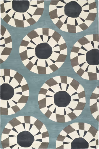 Modern Loom Origami Hand Tufted Ivory Modern Rug Product Image